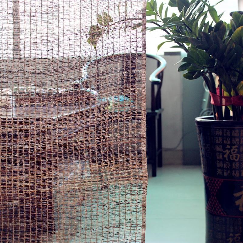 Shoji Screen Divider - Rideau en tissu de ramie tissé