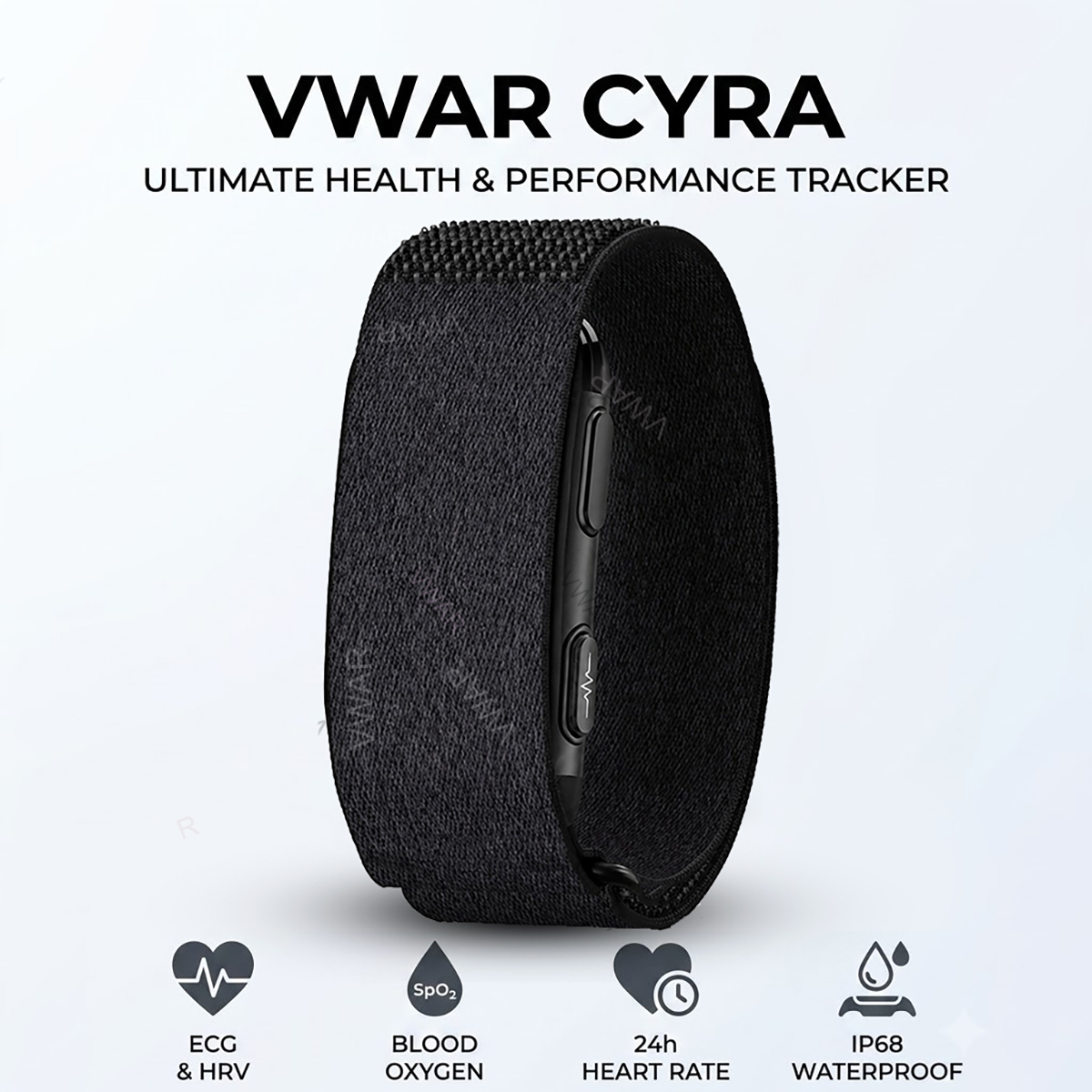Japanese Active Lifestyle - VWAR CYRA Bracelet Connecté Sans Écran