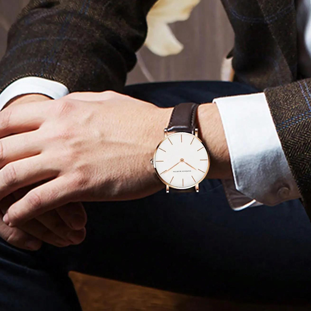Japanese Lifestyle Brand - Montre à quartz HANNAH MARTIN Business