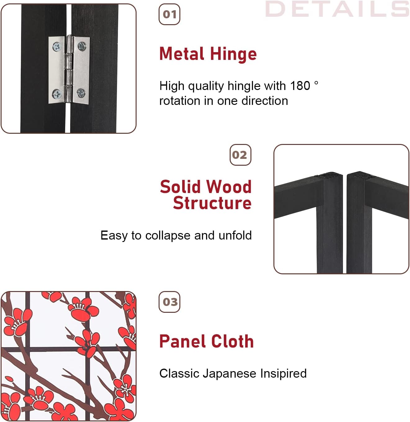 Paravent pliable Shoji, écran  - Shoji Screen Divider avis et prix