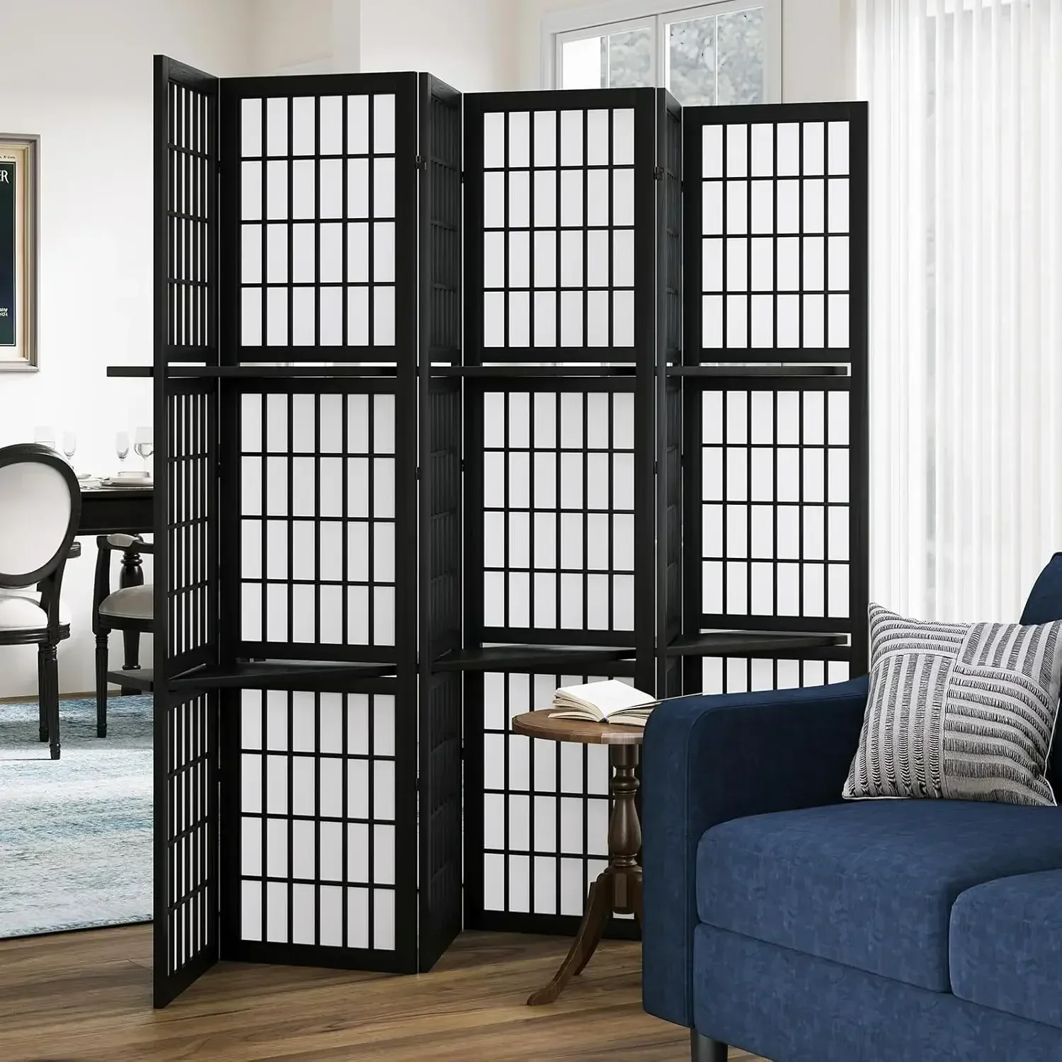 Paravent pliable portable à 6  - Shoji Screen Divider avis et prix