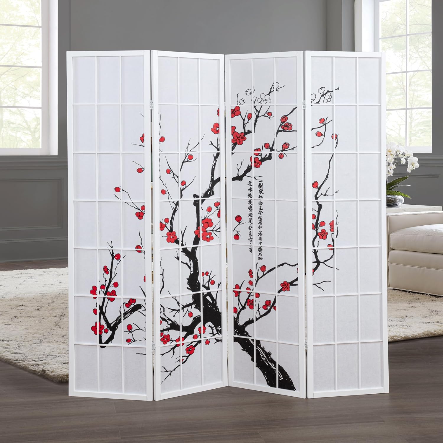 Paravent japonais pliable Shoj - Shoji Screen Divider avis et prix