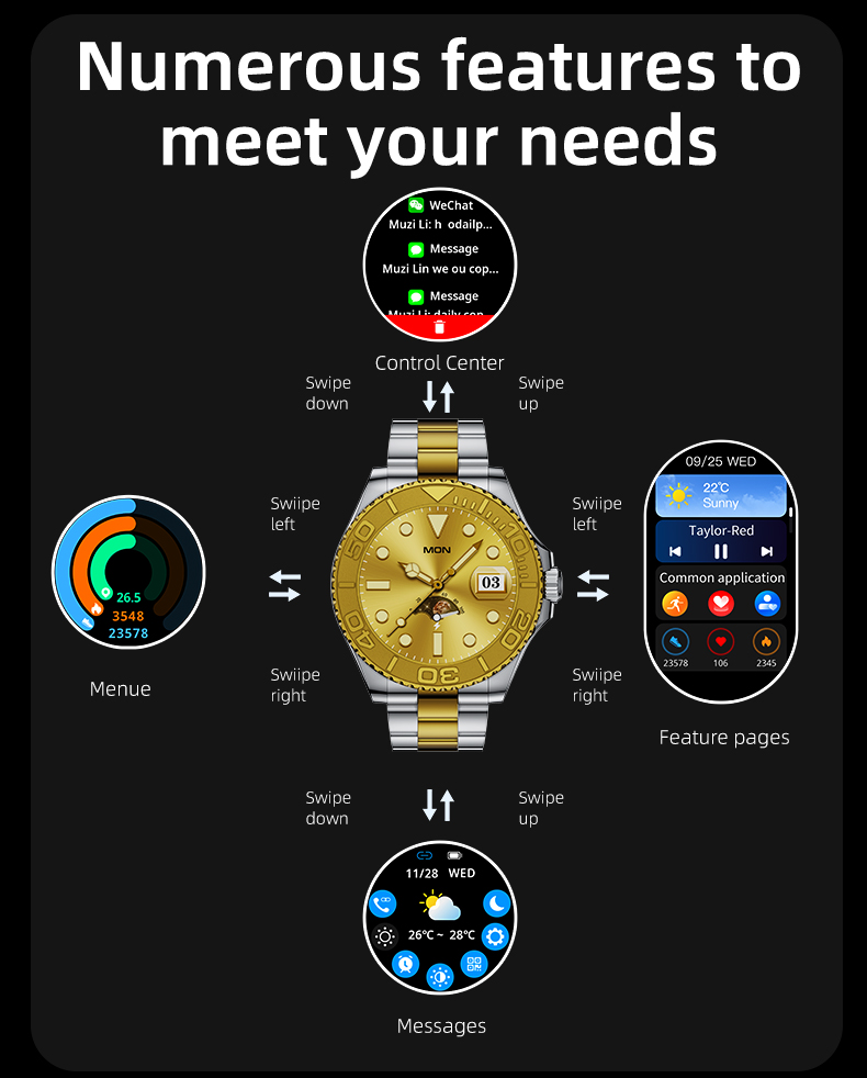 Aiweys-Montre intelligente san - Japanese Active Lifestyle avis et prix