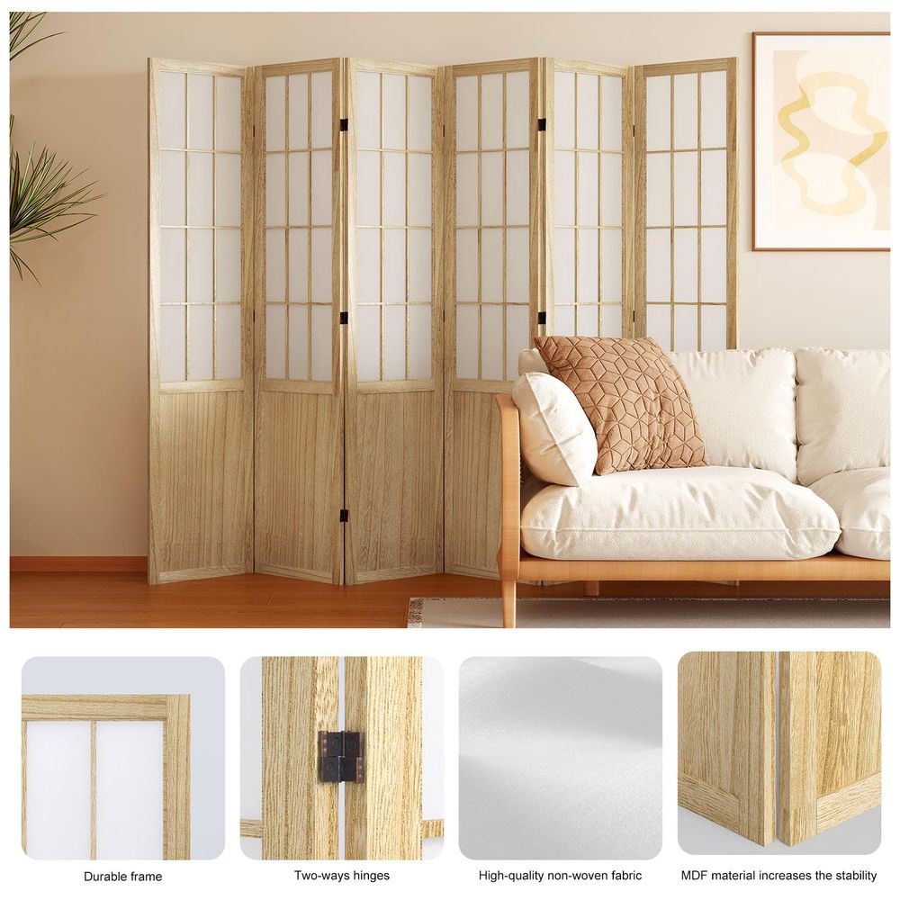 Paravent pliant en bois de sty - Shoji Screen Divider avis et prix
