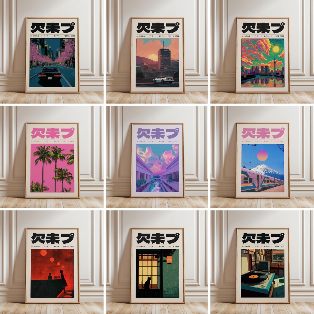 Affiches Y2K Indie Culture, mo - Japanese Tokyo Lifestyle avis et prix