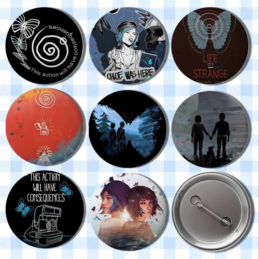 La vie est étrange jeu Badges  - Japan Lifestyle avis et prix